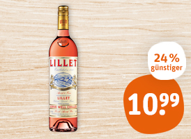 Lillet Blanc oder Rosé