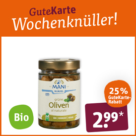 Naturland Mani Bläuel Bio-Oliven