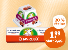 Ziegenkäse Chavroux