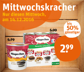 Häagen-Dazs - Mittwochskracher