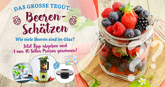 Das große tegut... Beeren schätzen!