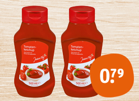 Jeden Tag Tomatenketchup