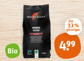 demeter oder Naturland Mount Hagen Bio-Kaffee