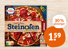 Original Wagner Steinofen-Pizza 