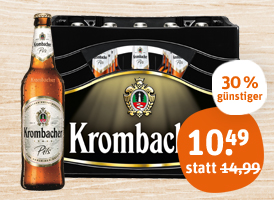 Krombacher Pils 1 oder Alkoholfrei