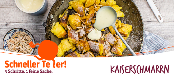 Schnell Teller: Kaiserschmarrn