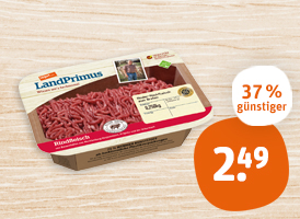 tegut... LandPrimus Rinderhackfleisch