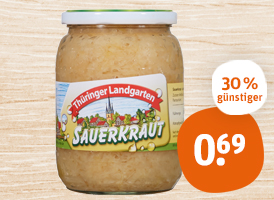 Thüringer Landgarten Sauerkraut 