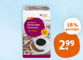 tegut... gemahlener Röstkaffee