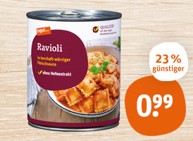 tegut... Ravioli oder Spaghetti