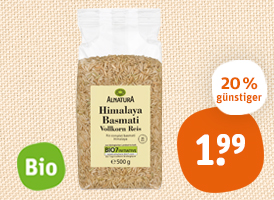 Alnatura Bio-Basmati Vollkorn-Reis