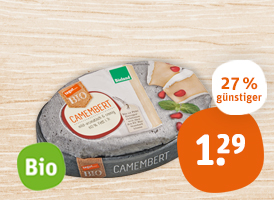 Bioland tegut... Bio-Camembert