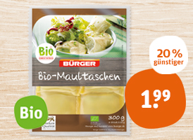 Bürger Bio-Maultaschen