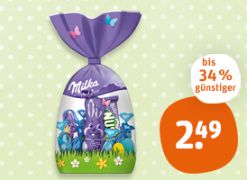 Milka Löffel-Ei oder Ostermischung