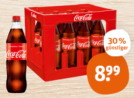 Coca-Cola, Fanta, Sprite oder Mezzo-Mix