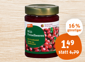 tegut... Wild- Preiselbeeren