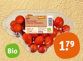 Bio-Dattel-Cherrytomaten