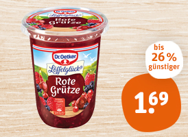 Dr. Oetker Grütze, Grießpudding oder High Protein Pudding