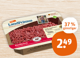 tegut... LandPrimus Rinderhackfleisch