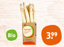 Bioland tegut... Bio-Spargel, weiß