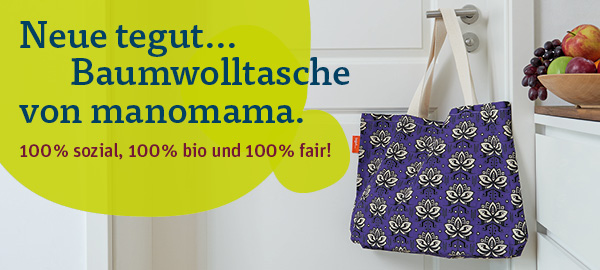 Neue tegut... Baumwolltasche von manomama