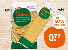 tegut... italienische Pasta