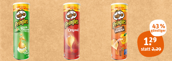  Pringles Kartoffelsnack