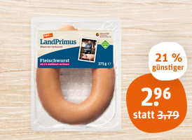 tegut... LandPrimus Fleischwurst