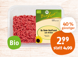 BioLust Bio-Rinderhackfleisch