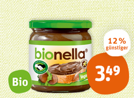 bionella Bio-Nuss-Nougatcreme