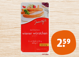 Jeden Tag Wiener Würstchen