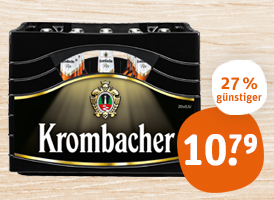 Krombacher Pils, Radler oder Alkoholfrei