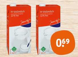 Jeden Tag H-Vollmilch