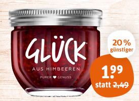 Glück Fruchtaufstrich