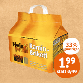 Heizprofi Braunkohle-Kamin-Brikett