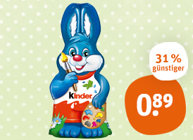 Ferrero kinder Harry Hase