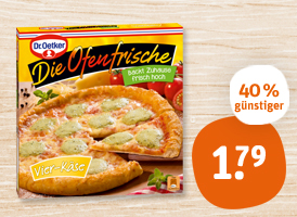 Dr. Oetker Die Ofenfrische Pizza