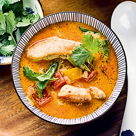 Tom Kha Gai – Thai-Kokosnuss-Suppe