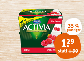 Danone Activia Fruchtjoghurt