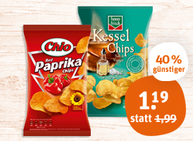 Chio Chips oder funny-frisch Kessel Chips