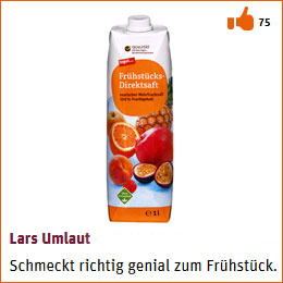 Frühstück Direktsaft