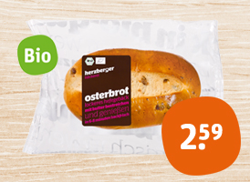 herzberger bäckerei Bio-Osterbrot