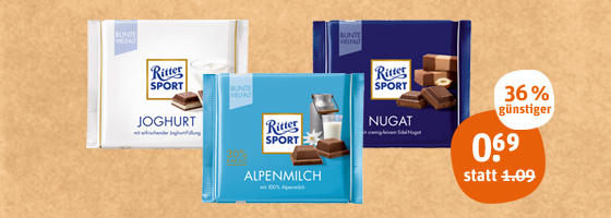 Ritter Sport, Bunte Vielfalt