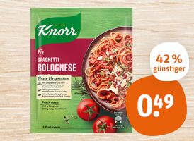 Knorr Fix oder Knorr natürlich lecker