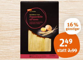 tegut... vom Feinsten hauchdünne Pasta