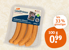 tegut... LandPrimus Delikatess-Wiener