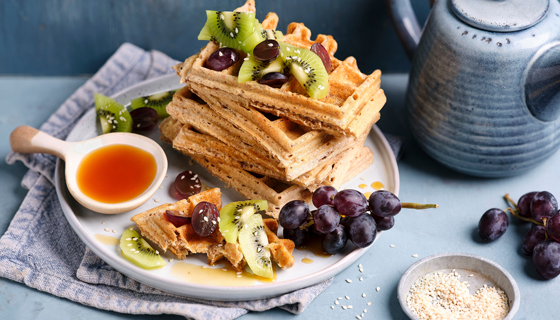 Lebkuchen-Waffeln vegan