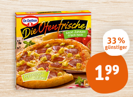 Dr. Oetker Die Ofenfrische Pizza