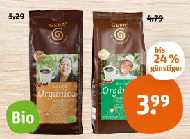 Gepa fair+ Bio-Café Organico