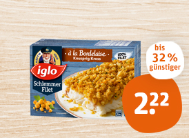 iglo Schlemmer-Filet oder Filegro